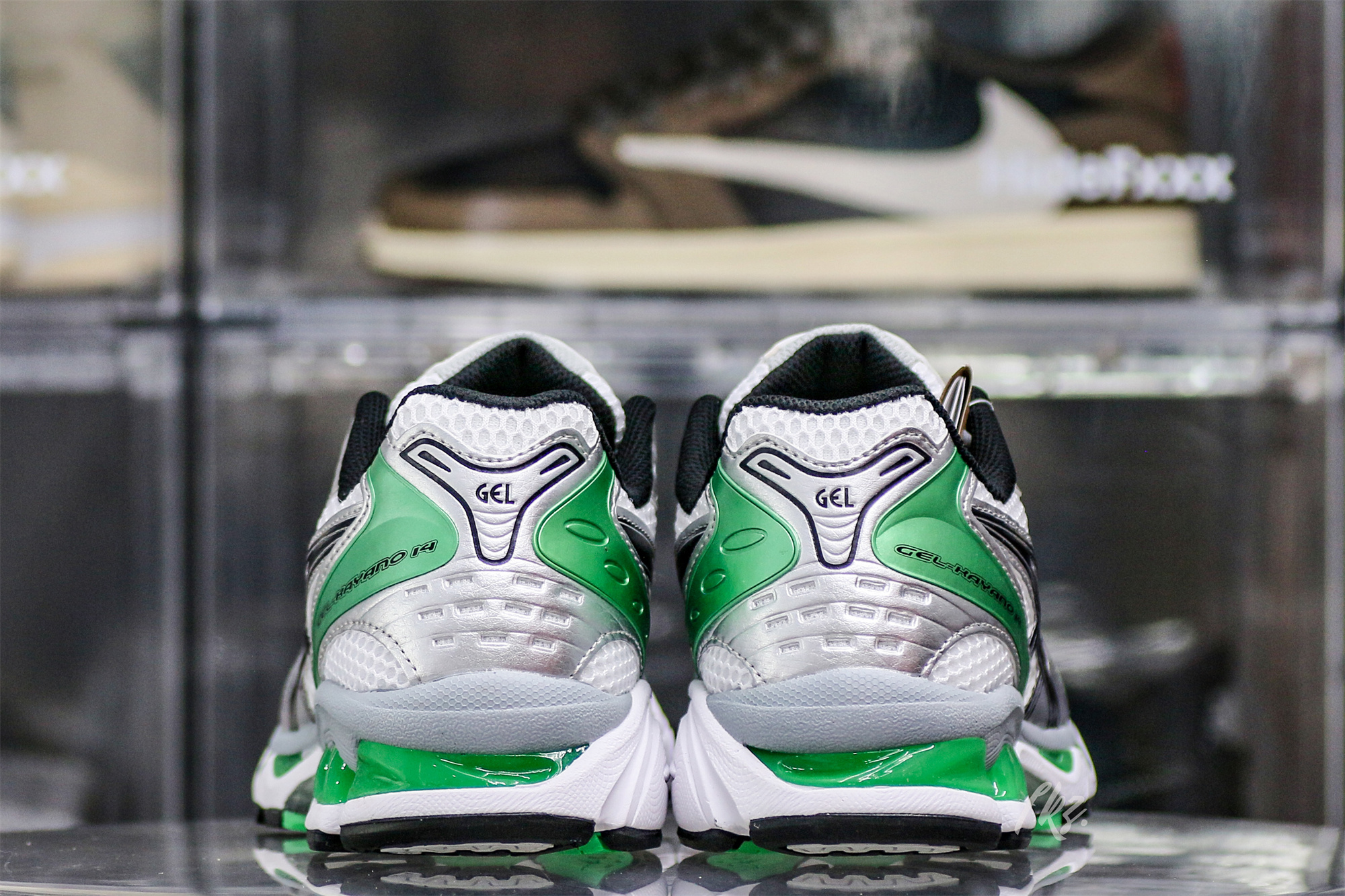 Gel Kayano 14 White Malachite Green