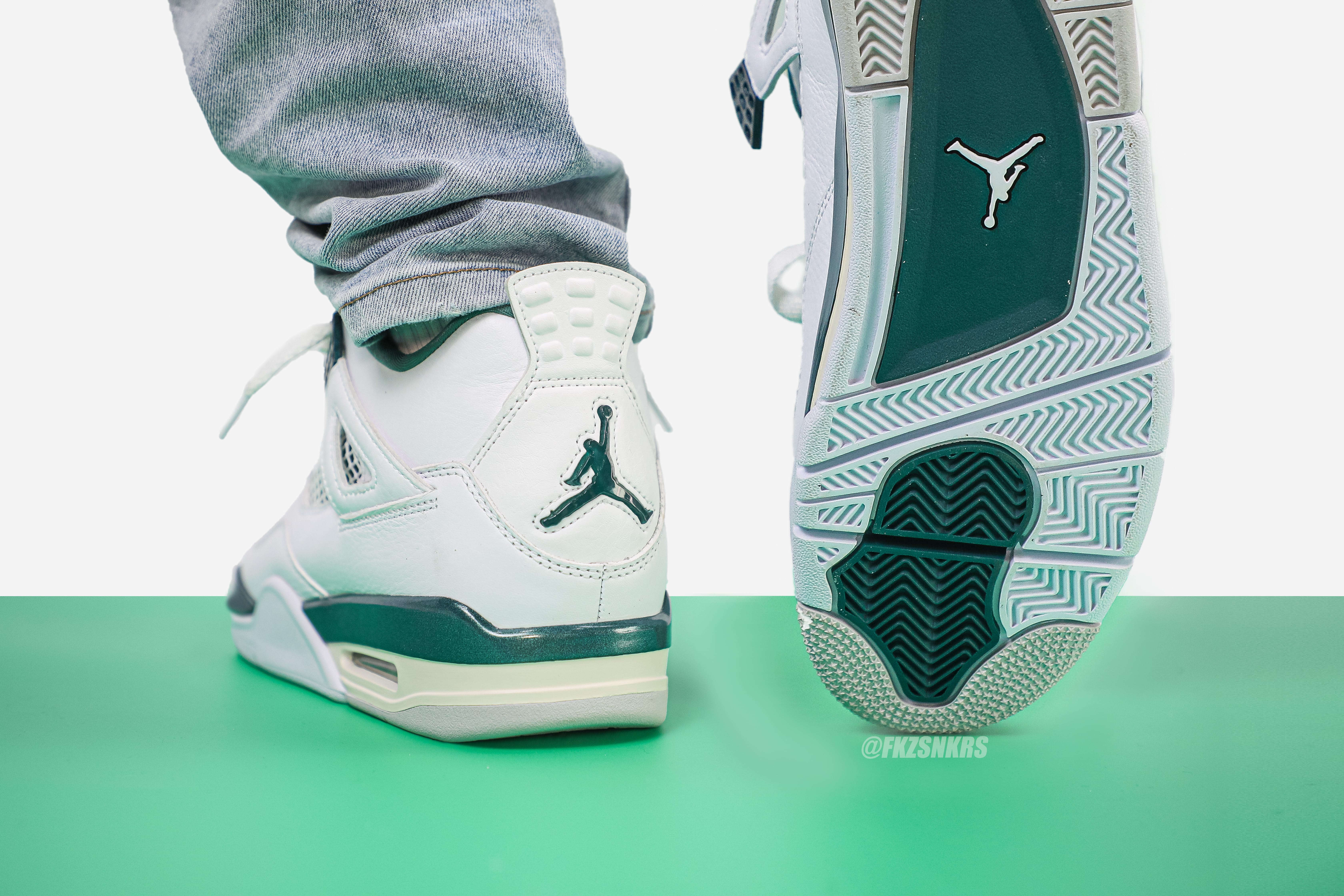 Air Jordan 4 Retro “Oxidized Green” 2024 (Ln5 A1 Batch)