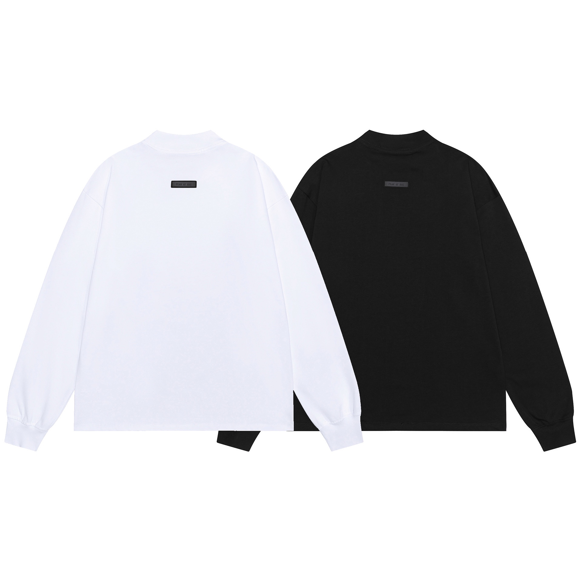 Fear of god 1977 flocking print long-sleeved Tee