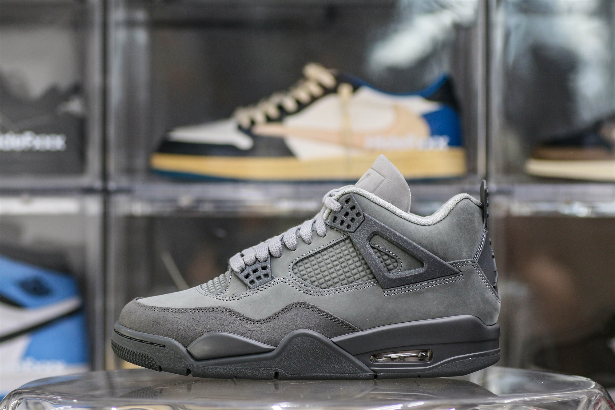 Air Jordan 4 Retro SE Paris Olympics Wet Cement (Ln5 A1)