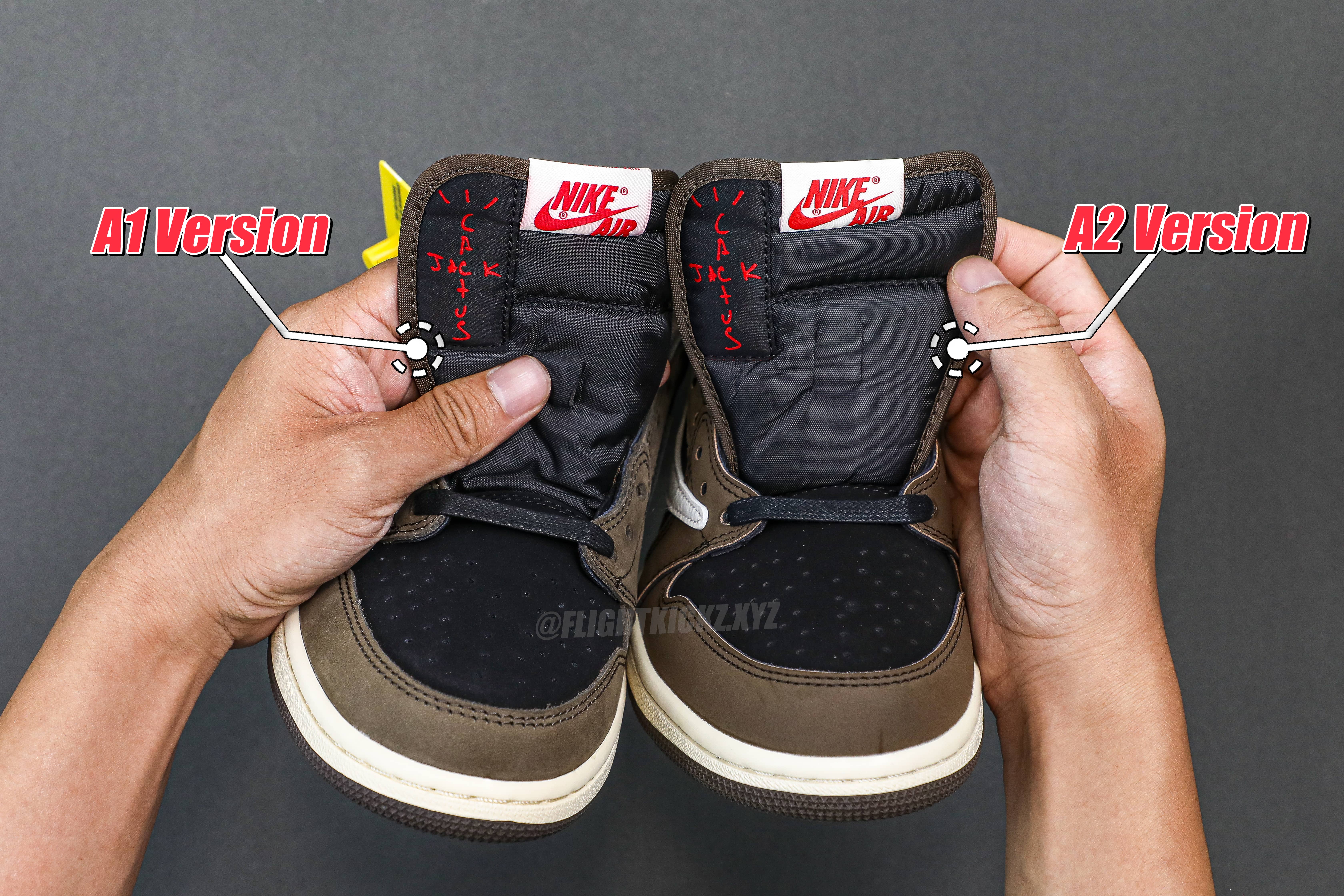 Travis Scott X Air Jordan 1 Low ‘Cactus Jack’(A2 Batch)