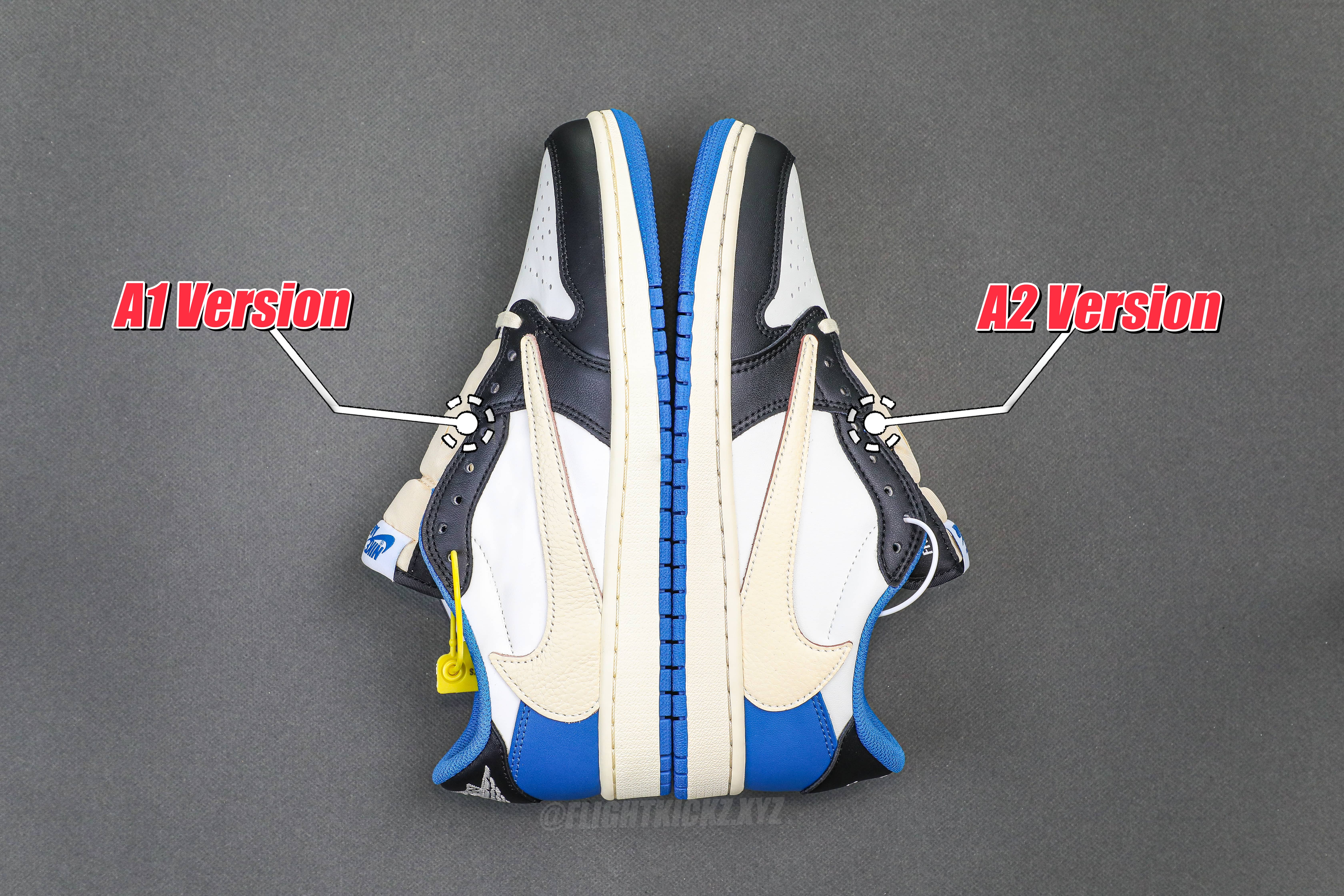 Fragment x Travis Scott x Air Jordan 1 Low(A2 Batch)