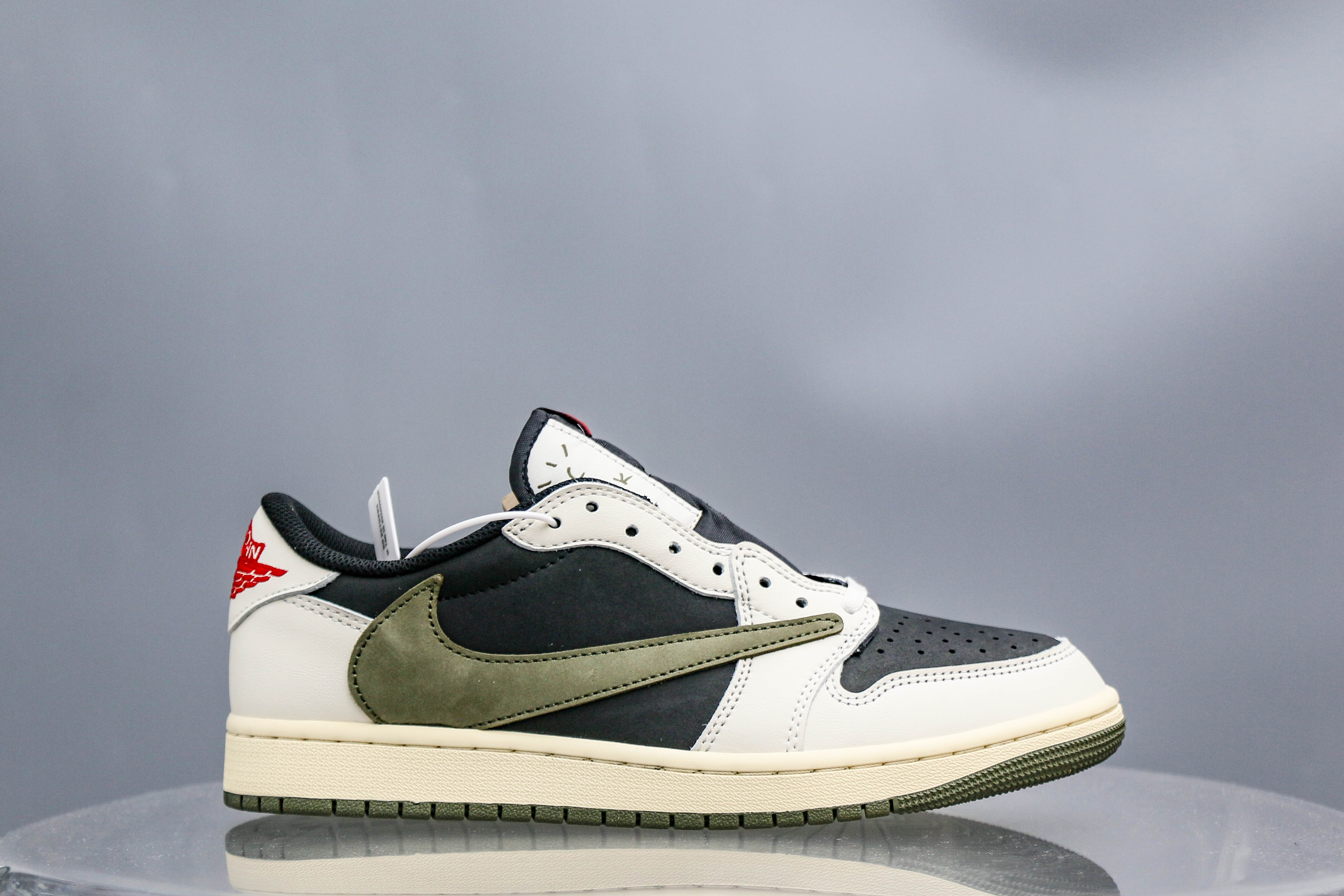 Travis Scott x Air Jordan 1 Low OG SP Olive（A2 Batch)