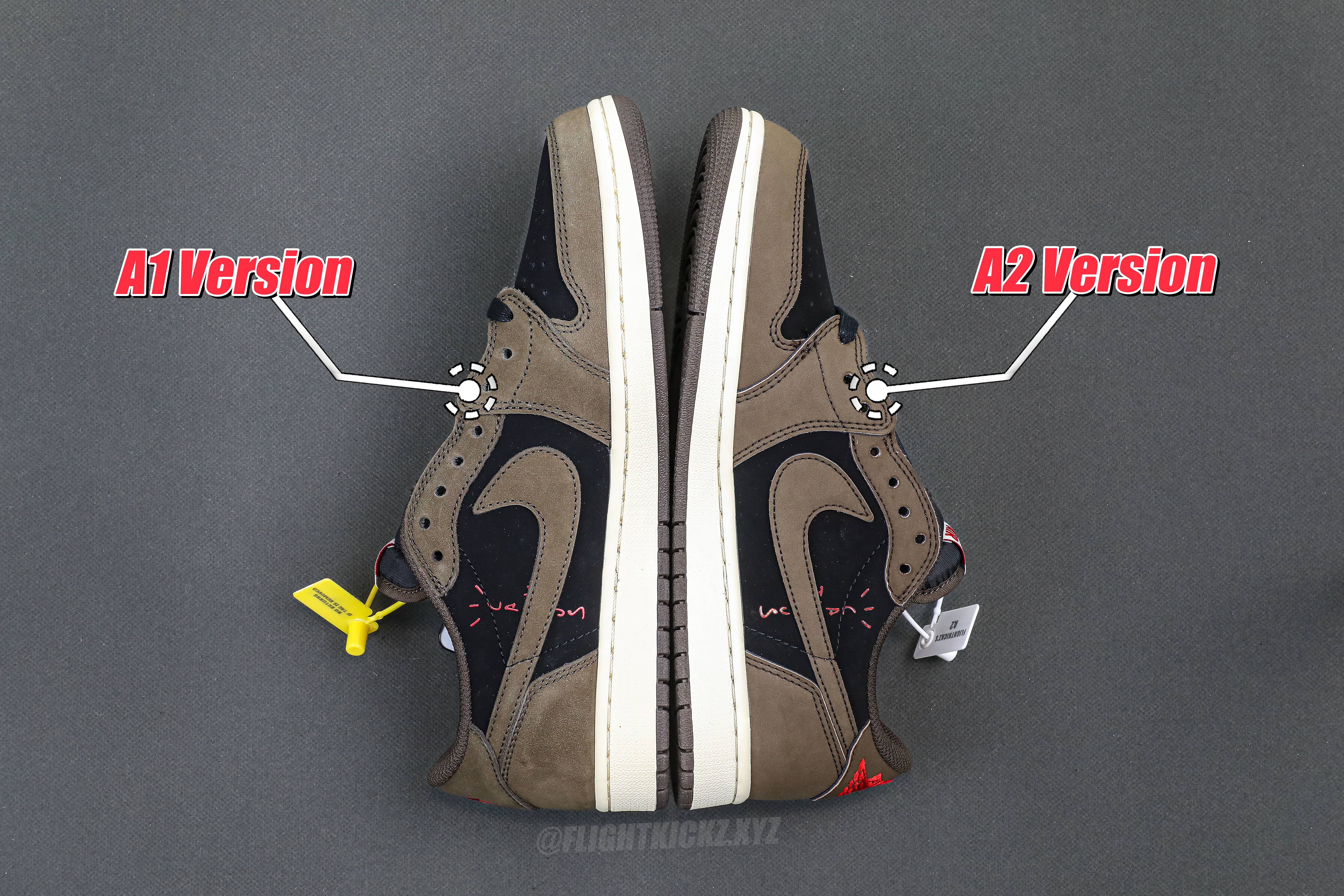 Travis Scott X Air Jordan 1 Low ‘Cactus Jack’(A2 Batch)