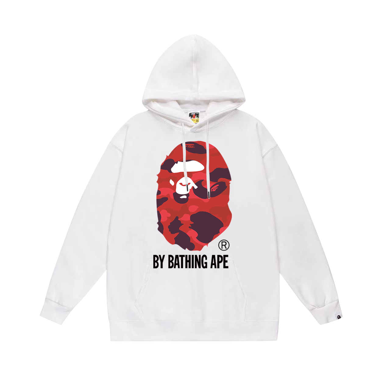 BAPE Ape Head cartoon graphic print hoodie