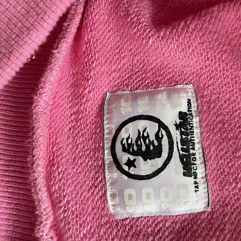 Hell$tar Studios brainwashed hoodie with brain Pink