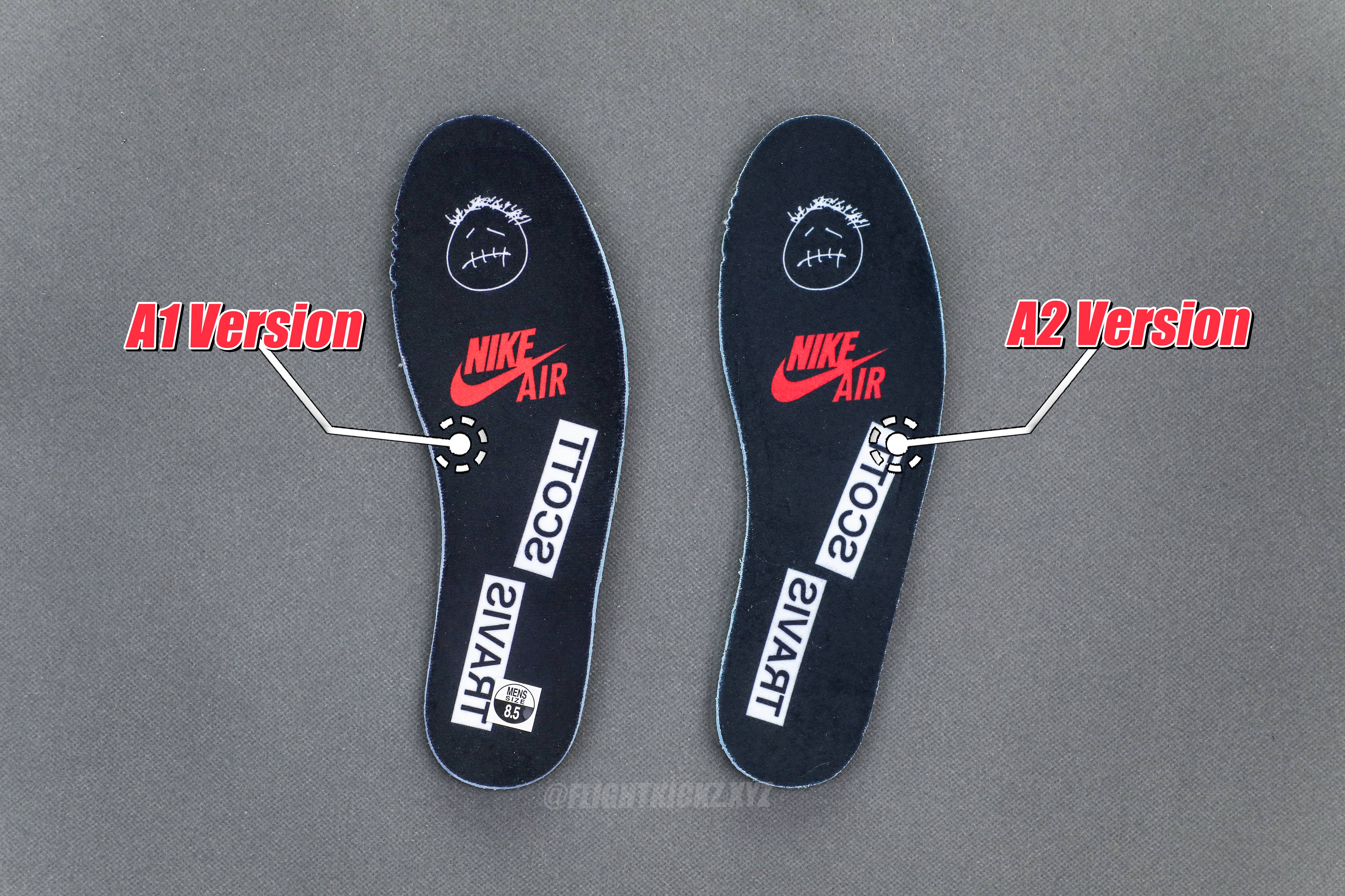 Travis Scott x Air Jordan 1 ‘ Medium Olive’ (A2 Batch)