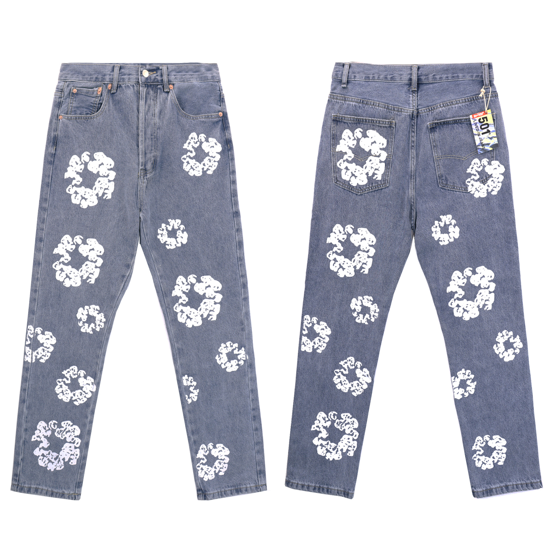 Denim Tears The Cotton Wreath Jeans