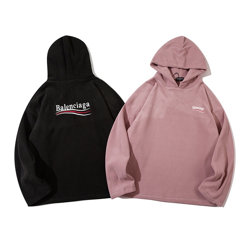 Balenciag* Fleece Hoodie