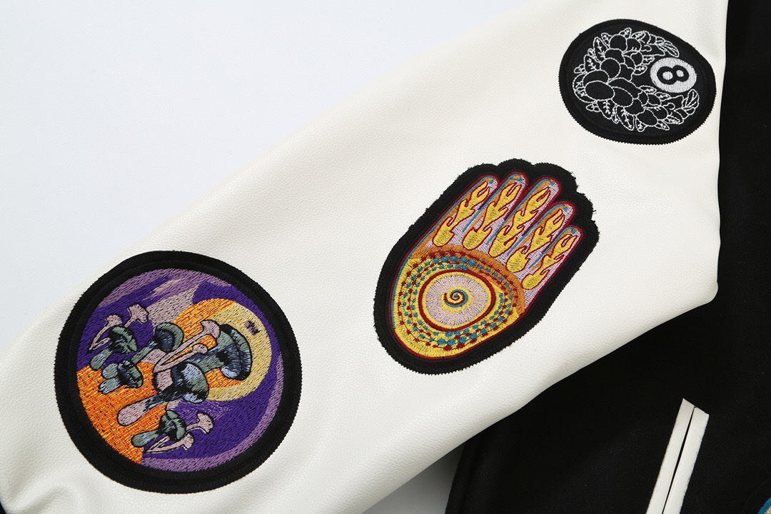 Dries Van Noten x Stussy FW Varsity Jacket