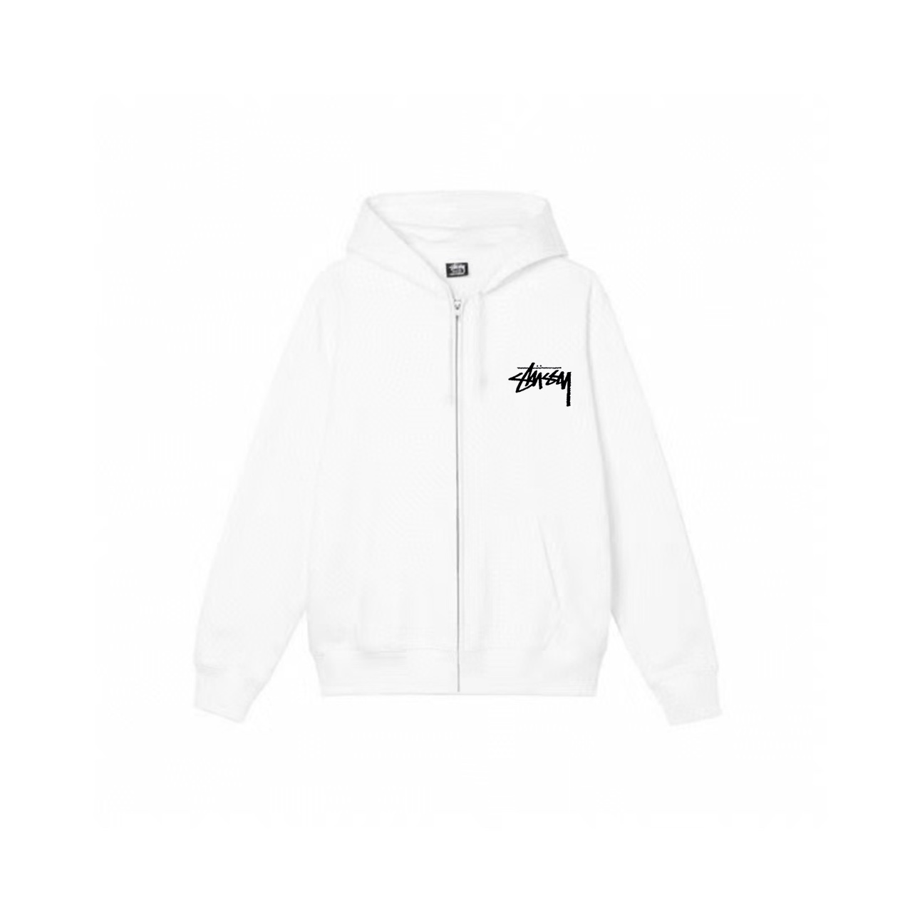 Stussy Daydream Graffiti Print Zipper Hoodie
