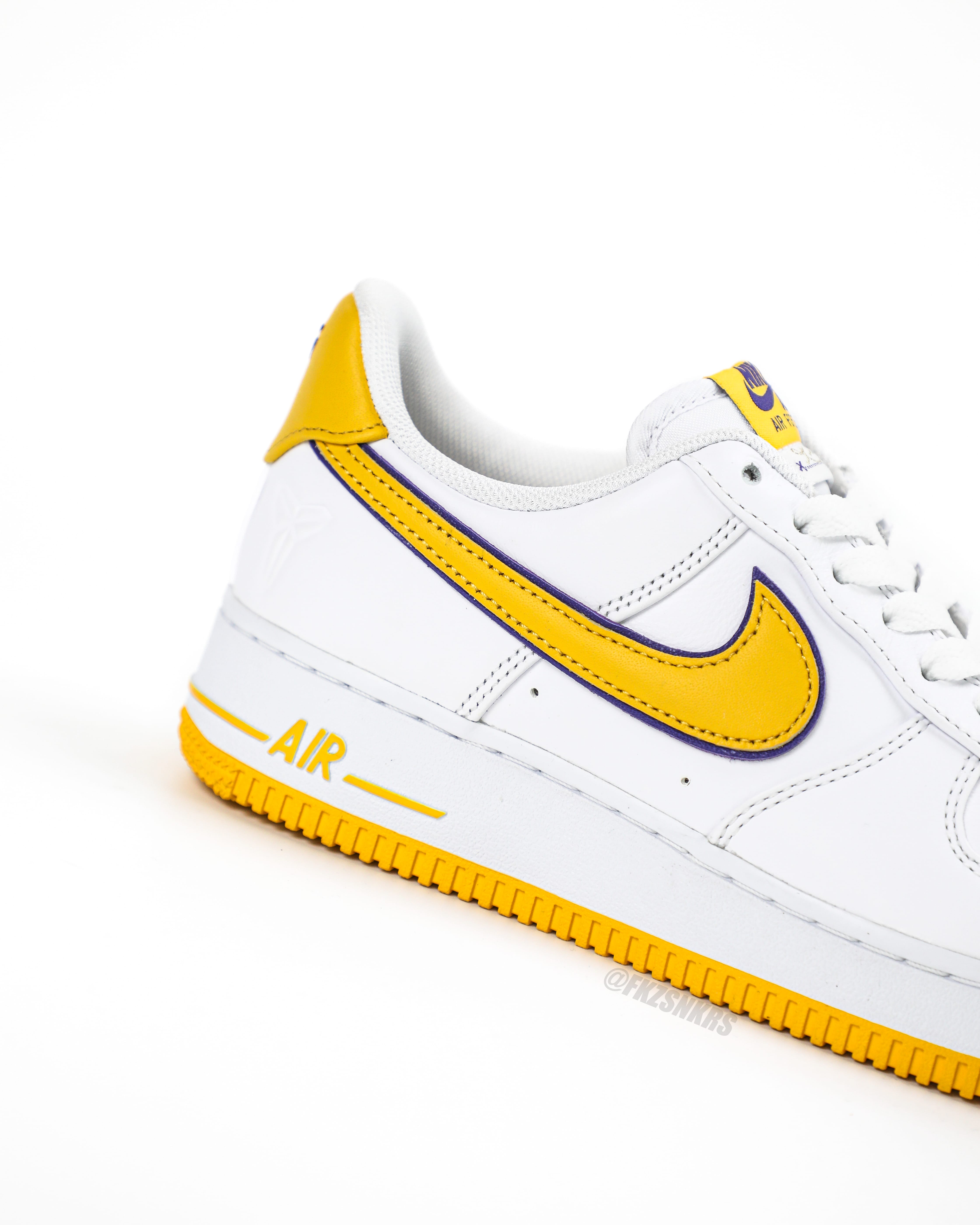 Nike Air Force 1 Low Retro QS Kobe Bryant Lakers Home（Ln5 A1）