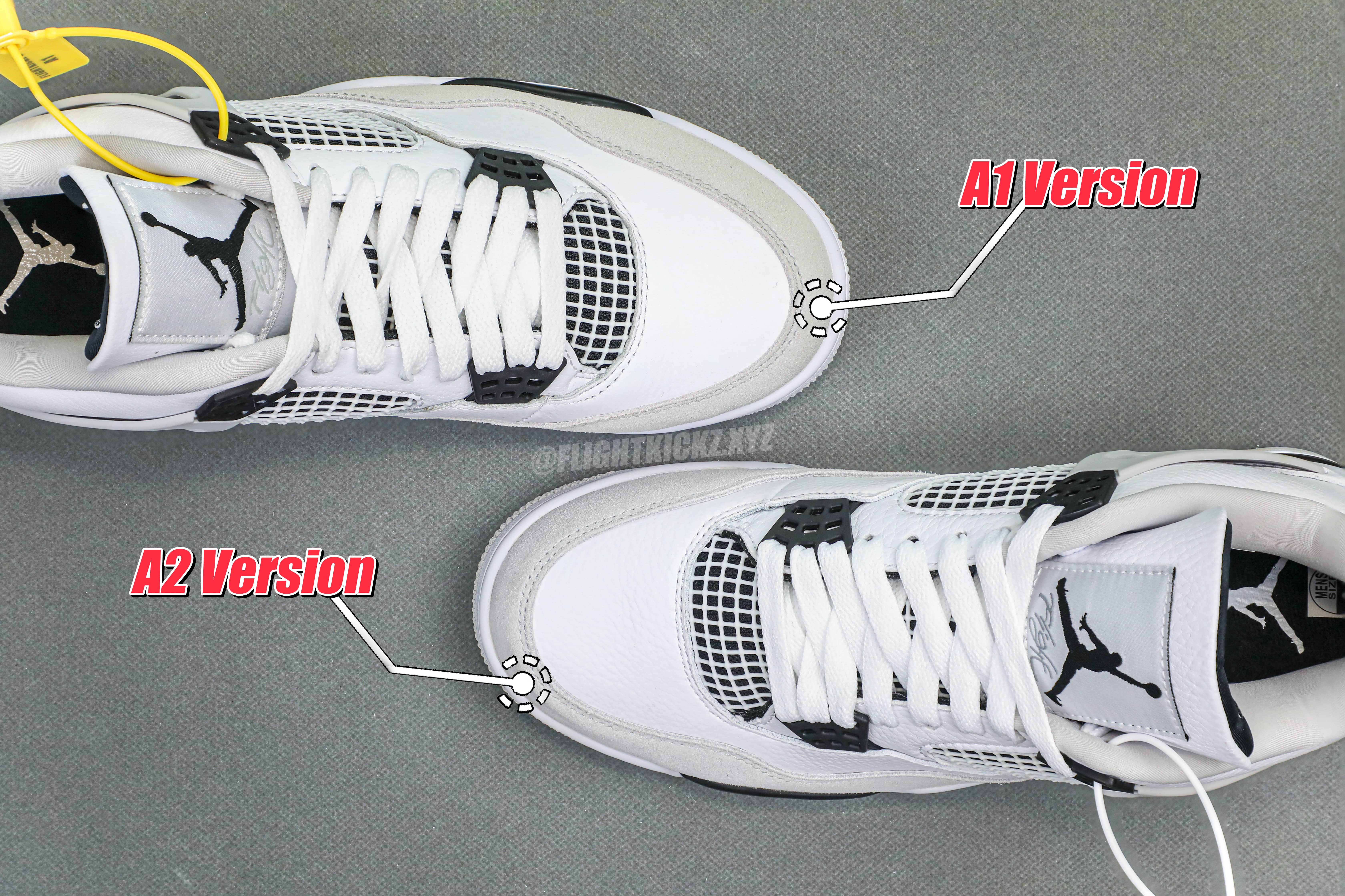 Jordan 4 Retro Military Black(LN5 A1 Batch)