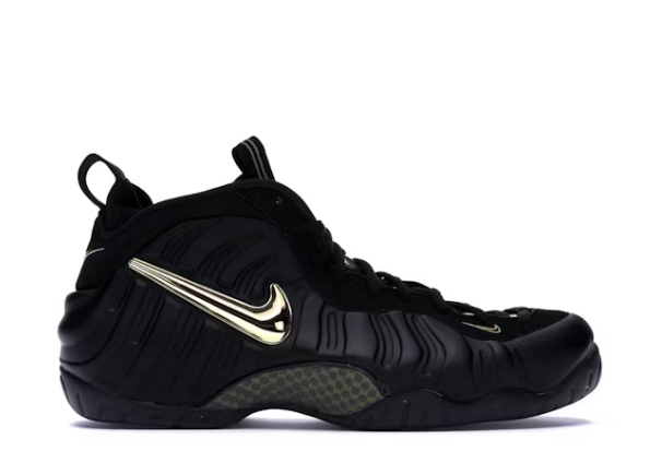 Nike Foamposite Pro Black Metallic Gold