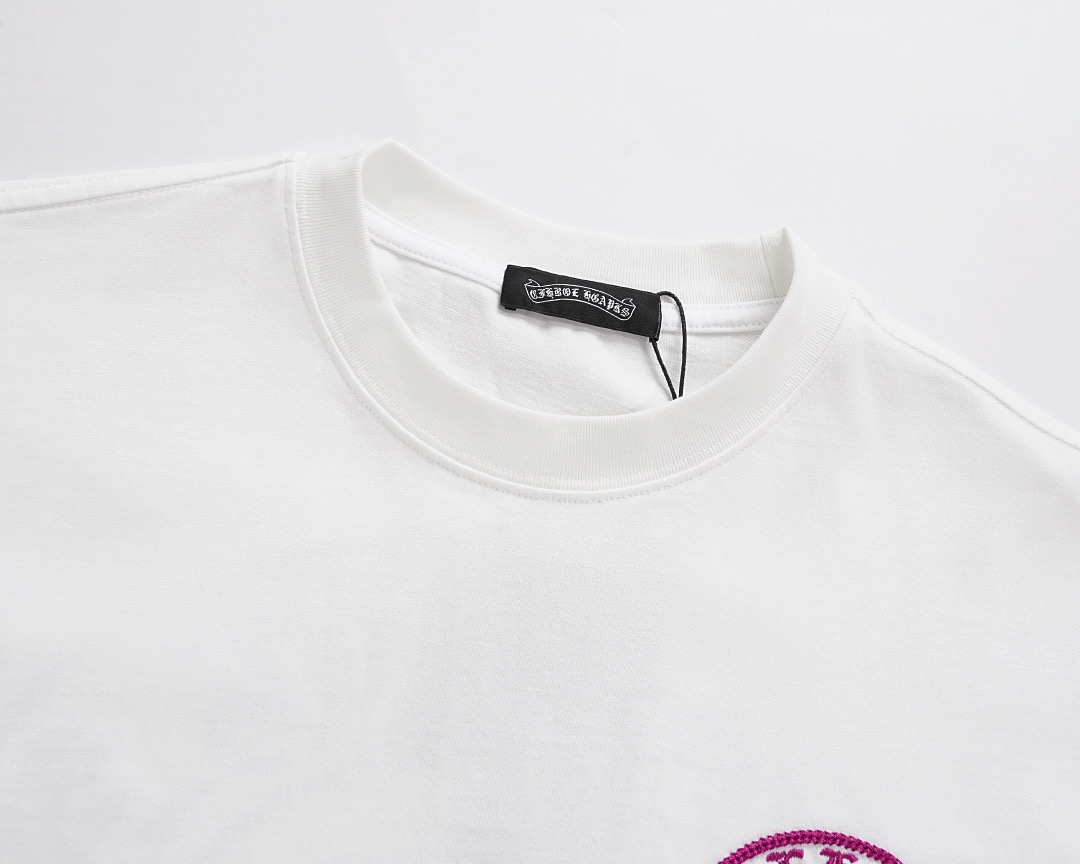 Chrome Hearts T-Shirt 2025 Appliqué heavy embroidery Tee