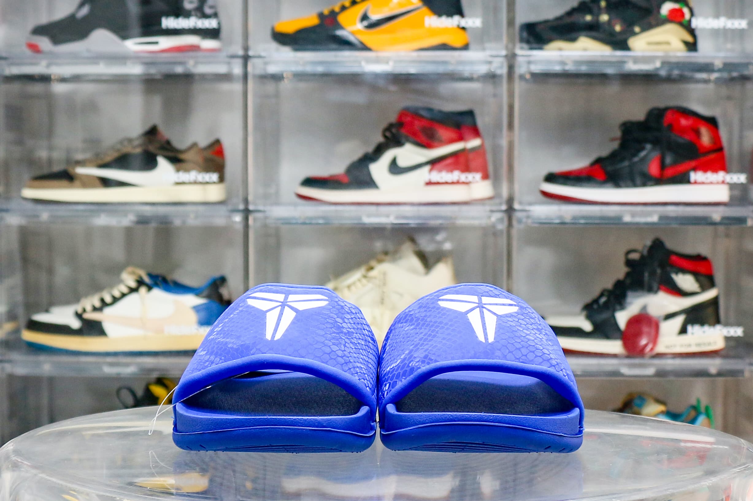 Nike Kobe Offcourt Slide Hyper Royal(A1 Batch)
