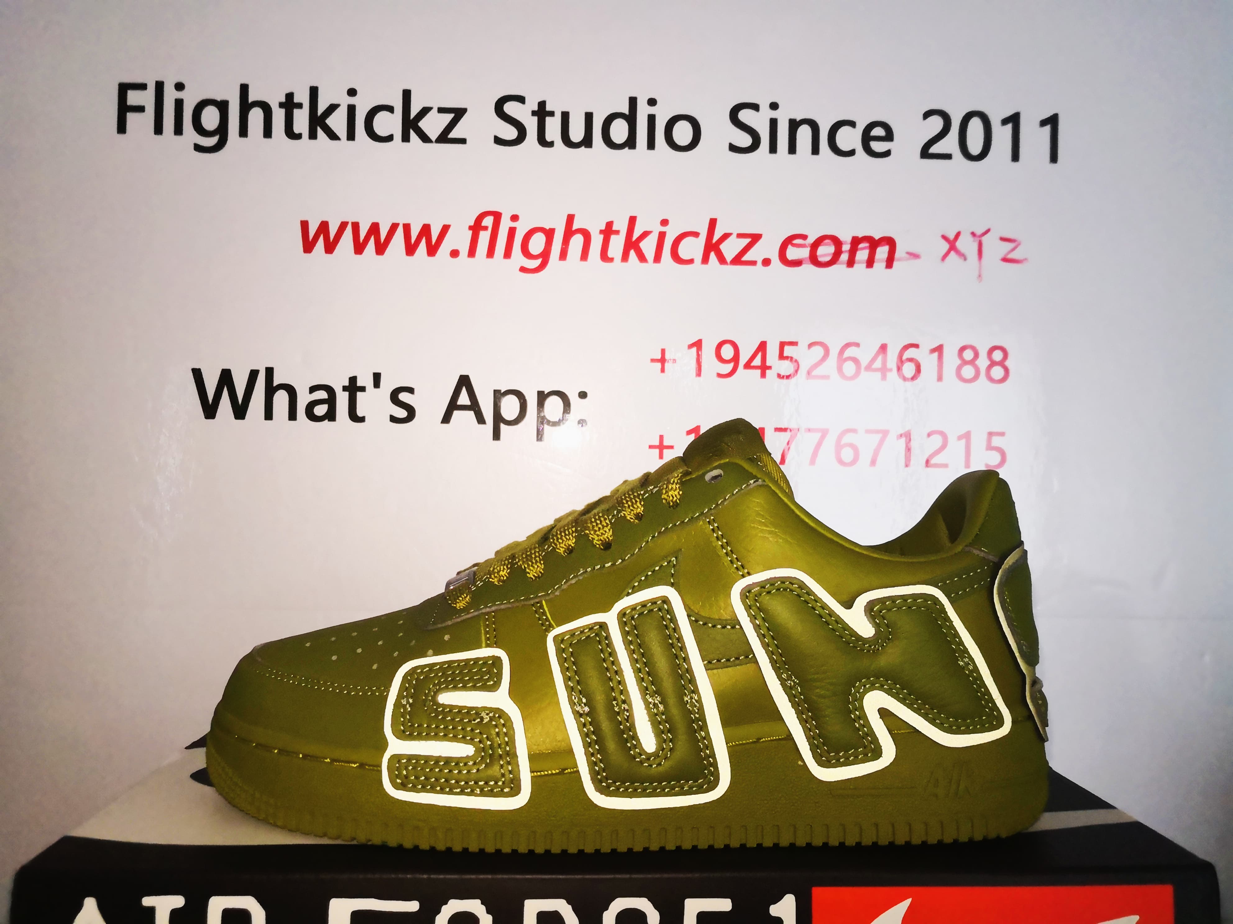 Cactus Plant Flea Market X Air Force 1 Low Premium Moss (LN5 A1 Batch)