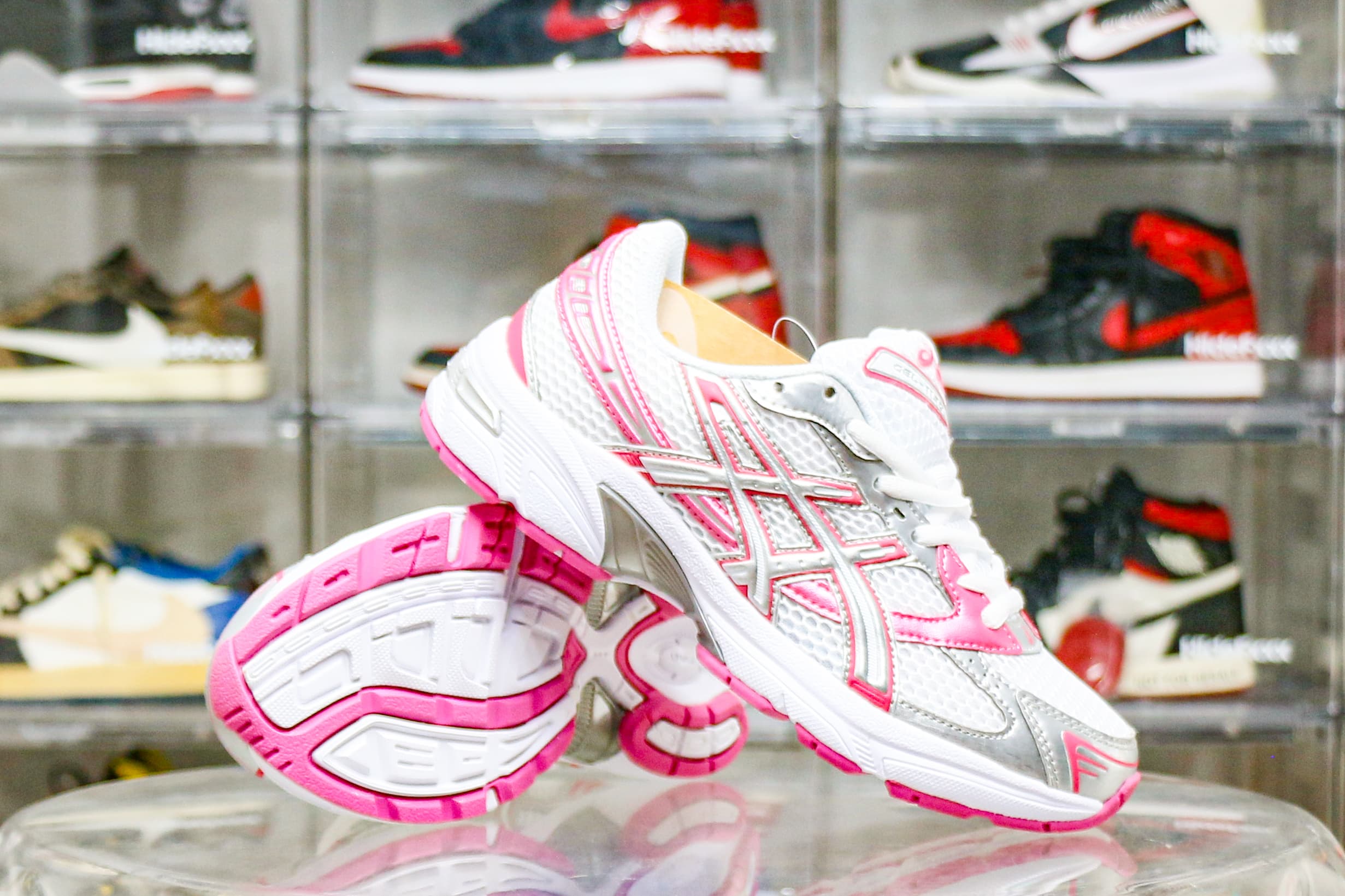 ASICS Gel-1130 White Pure Silver Pink