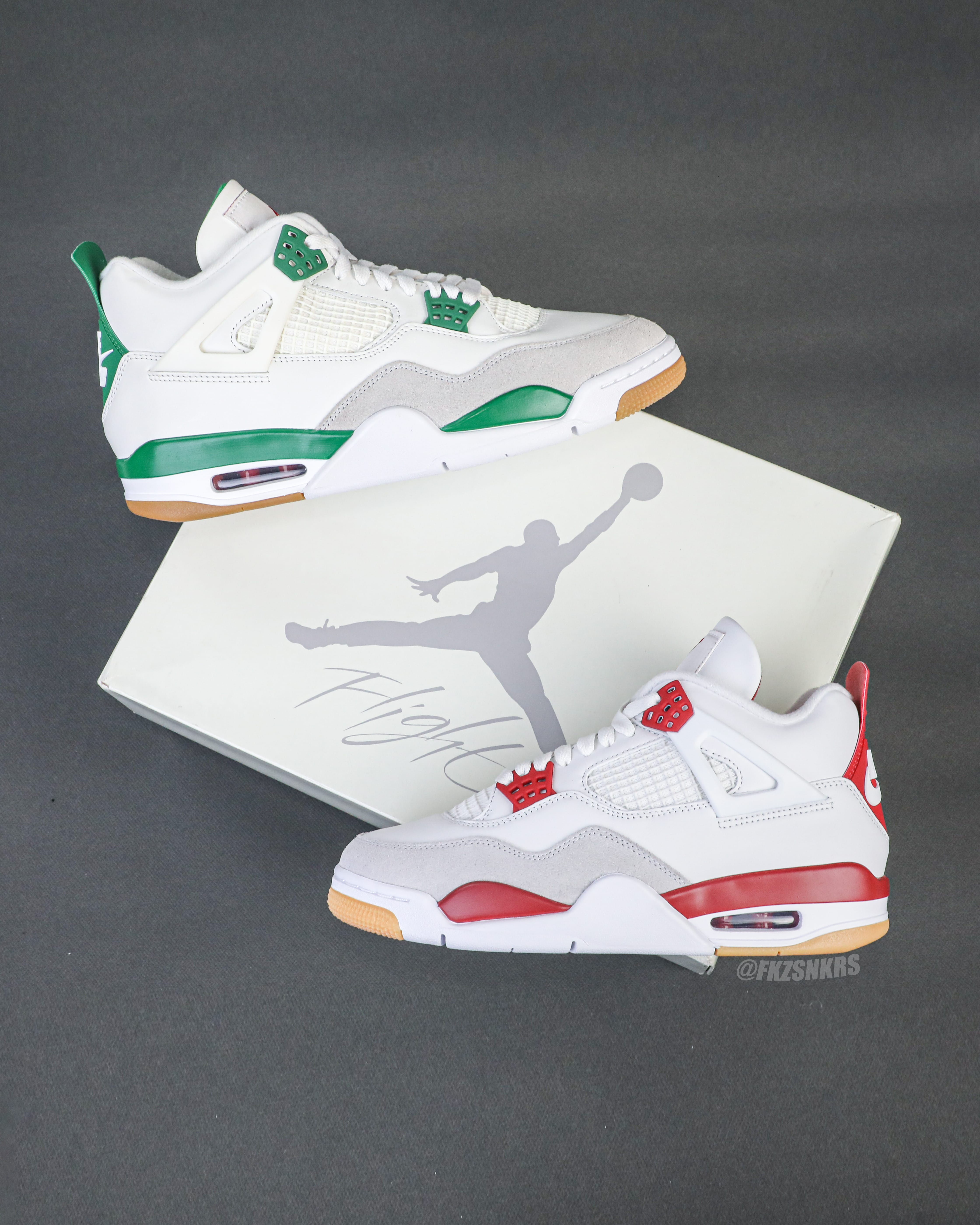 Nike SB x Air Jordan 4 Varsity Red is a Family & Friends (LN5 A1 Batch)