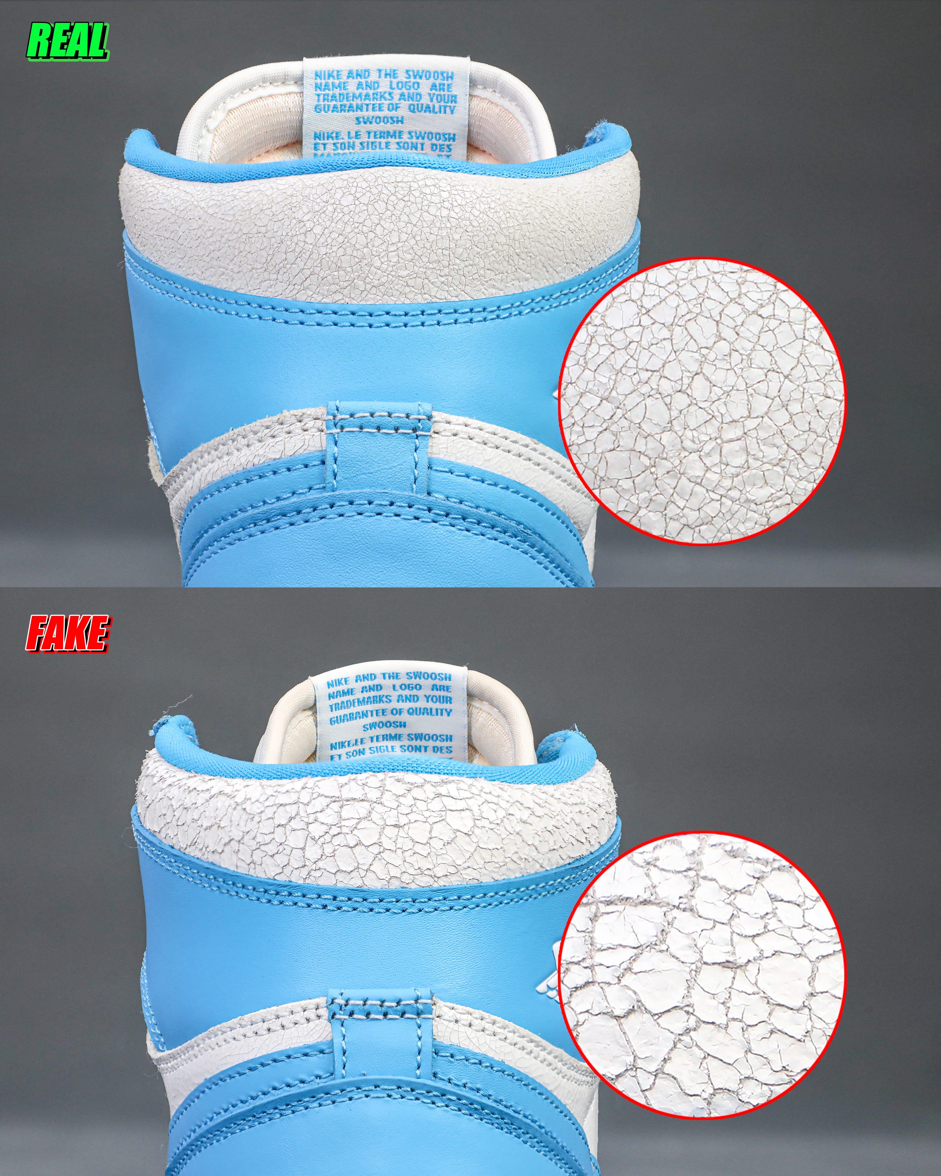 Jordan 1 Retro High OG UNC Reimagined 2025（Ln5 A1）