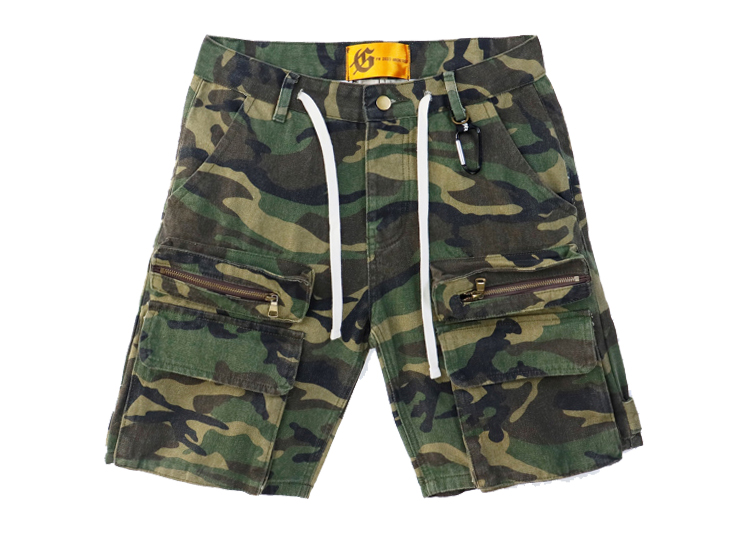 God Speed Cargo Denim Shorts