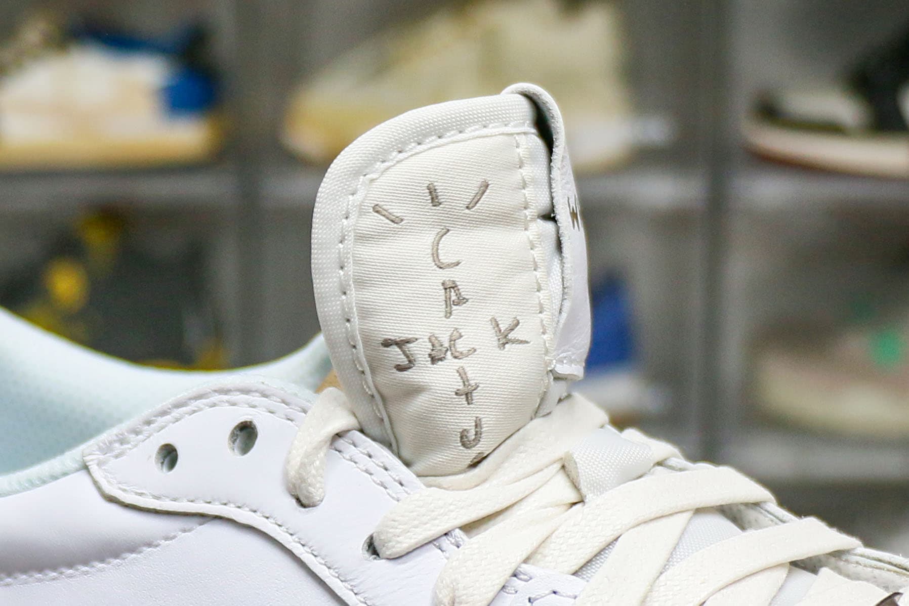 Travis Scott x Air Jordan 1 Retro Low OG SP Michael Rubin White Party (Friends and Family)